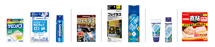 Hisamitsu&reg; スポーツケア・キュアシリーズ